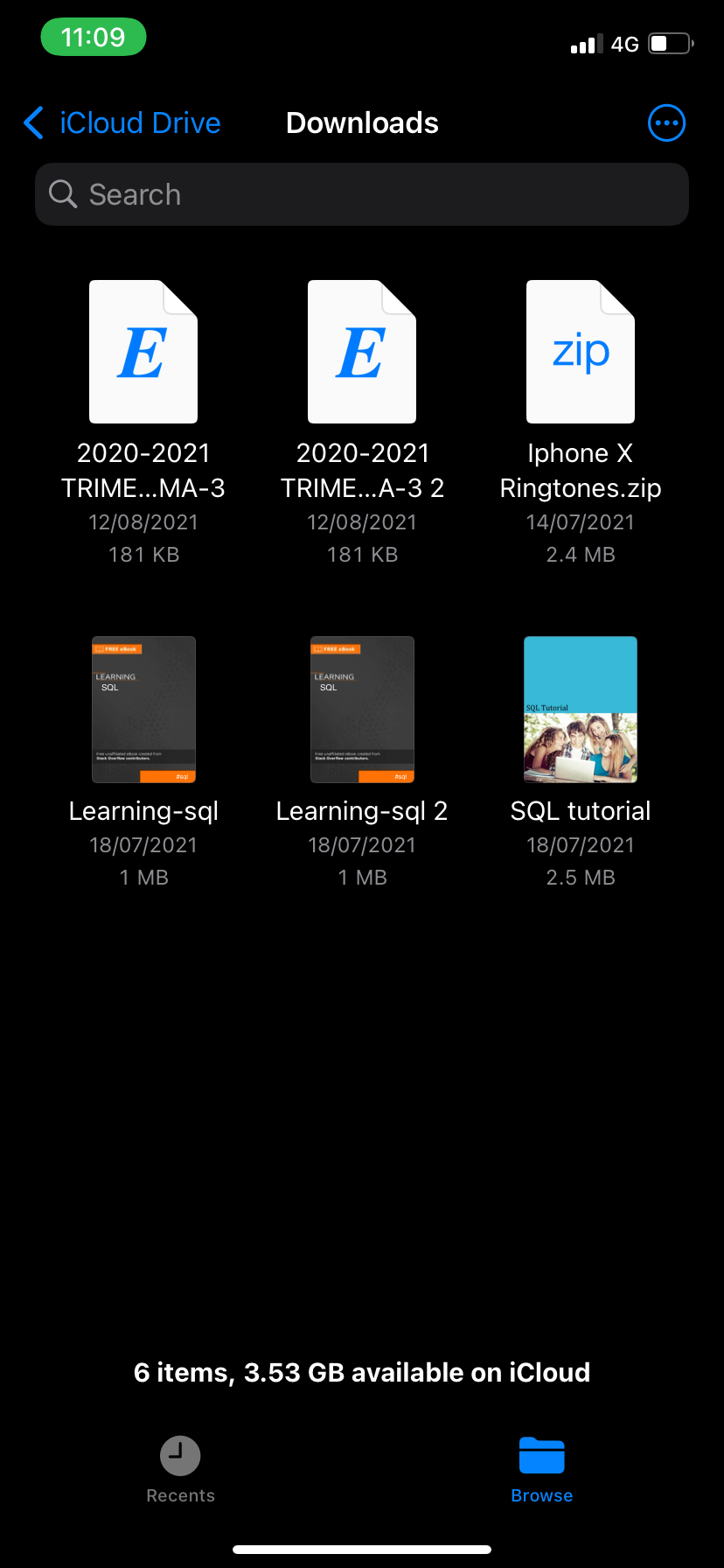 Приложение Файлы на iPhone