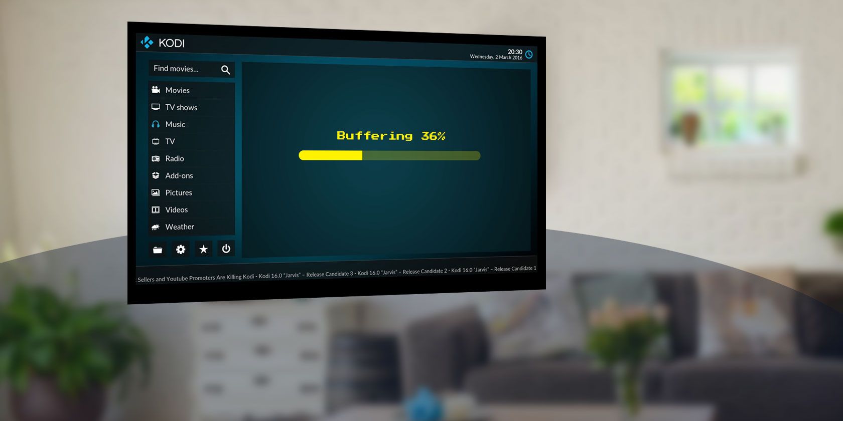 Как исправить буферизацию в Kodi