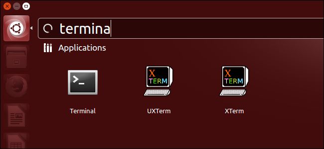 Открытие терминала в Ubuntu