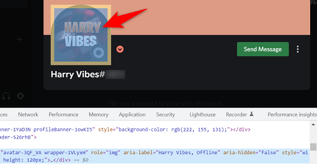 Выберите изображение профиля.