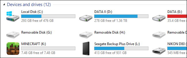 Иконка флешки с логотипом Minecraft