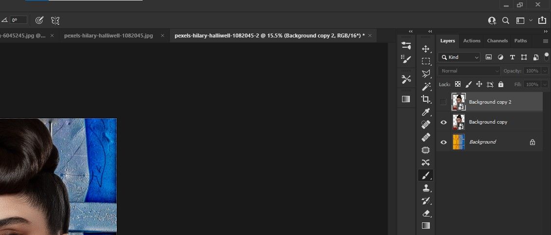 Отключение видимости слоя
