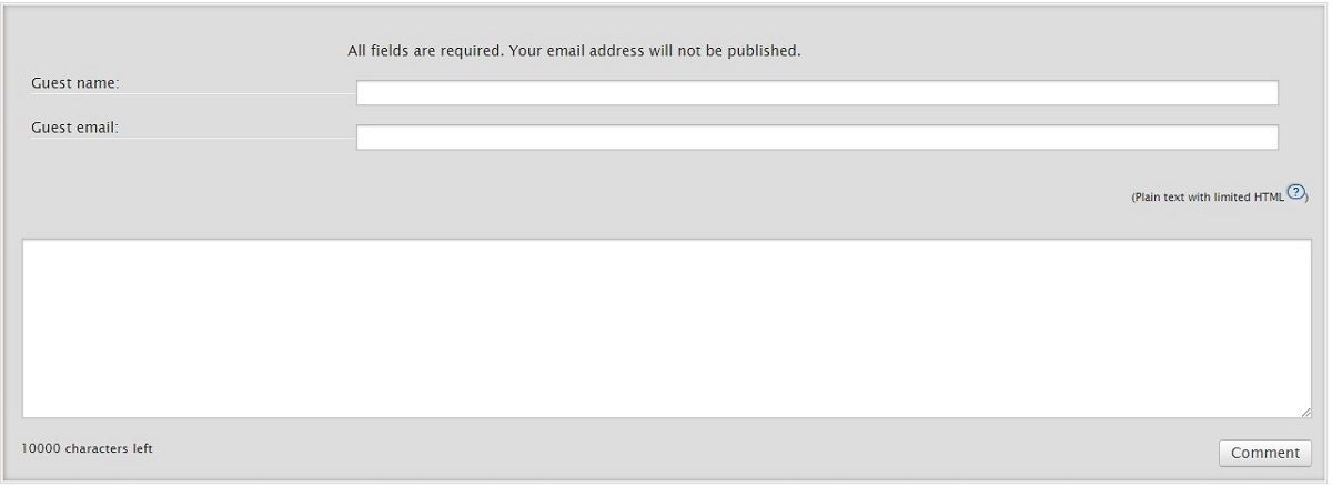 Оставление комментариев на AO3 без профиля