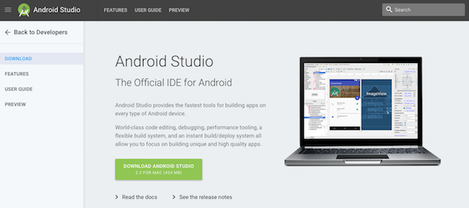 Эмулятор Android Studio на Mac