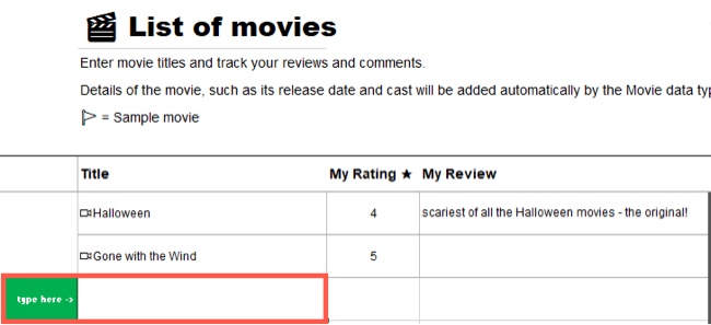 Введите ключевое слово или фразу — например, название фильма