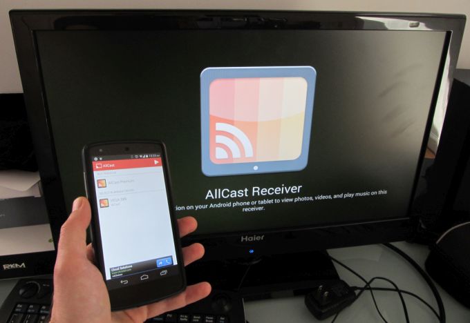 Receptor AllCast en Chrome