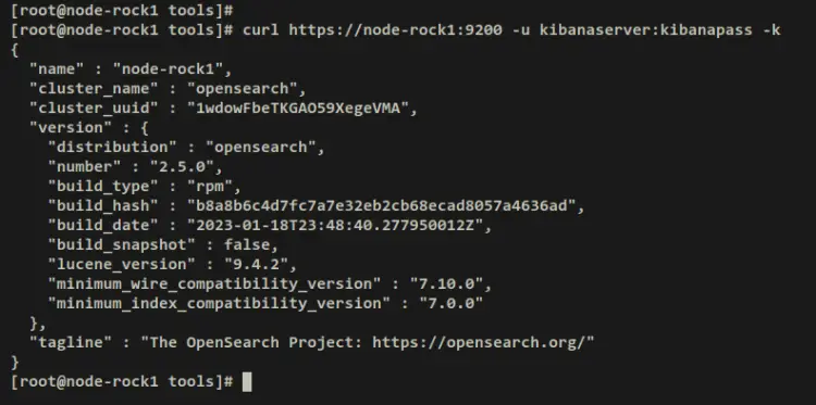 kibanaserver 사용자 검증
