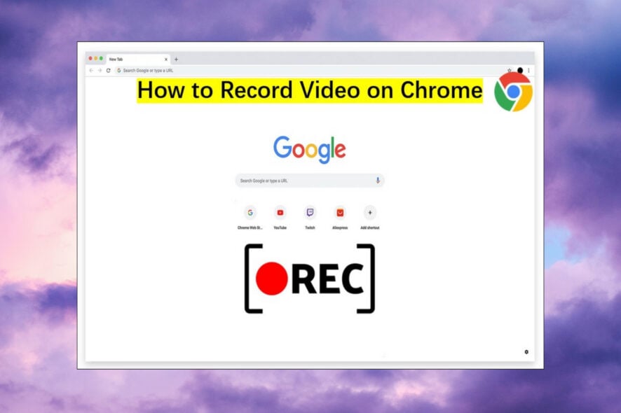 Как записать видео в Google Chrome — подробное руководство