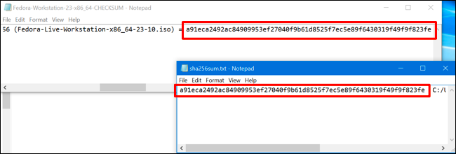 Генерация и сравнение контрольной суммы в Kleopatra