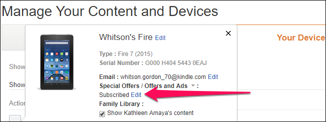 Управление рекламными предложениями в учётной записи Amazon