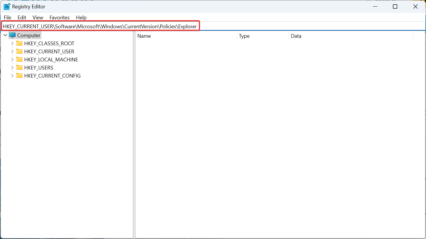 Путь в реестре для настройки отключения сетевых дисков