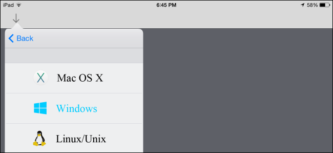 Подключение к Windows‑шаре с iPad или iPhone