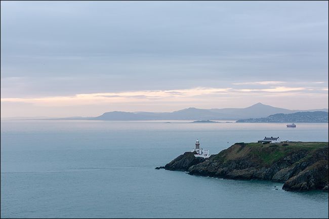 Финальная отобранная фотография маяка с хорошей глубиной