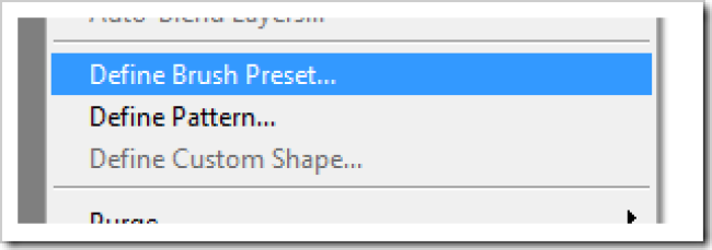 Сделайте выделение, чтобы ограничить область кисти