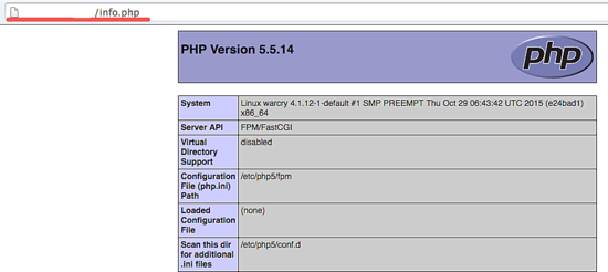 PHP Info