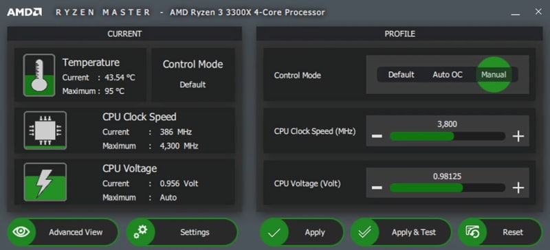 Иллюстрация разгона CPU и GPU