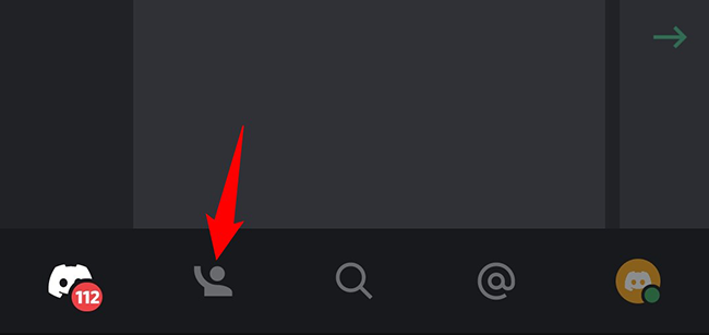 Нажмите иконку человека внизу экрана. 