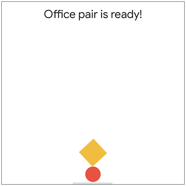 Подтверждение успешного создания стереопары