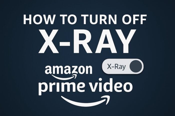 Отключить X‑Ray в Amazon Prime Video