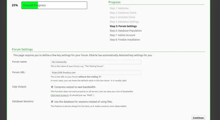 Настройки форума ElkArte