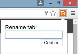Переименование вкладок в Chromium — Tab Titler vs Rename Tab