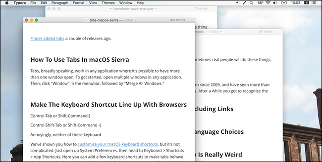 Вкладки в macOS Sierra: как пользоваться