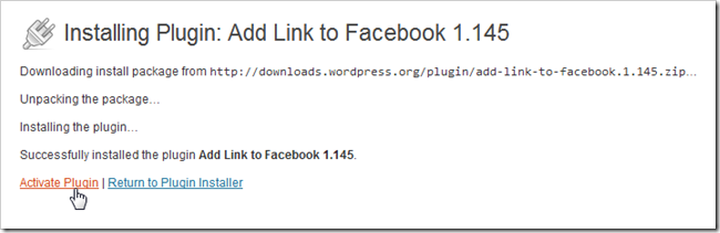 Скриншот: поиск плагинов в админке