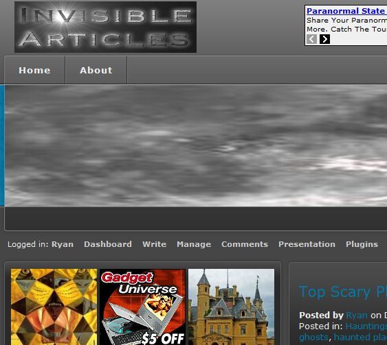 Финальный вид блога после правок