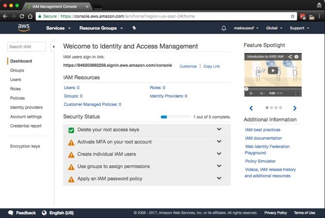 backup amazon s3 linux device