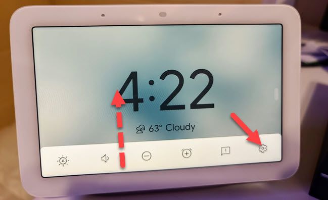 Откройте настройки