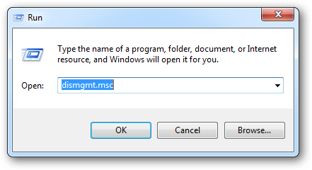 Управление дисками Windows