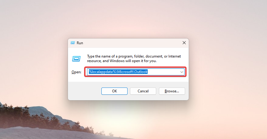 Папка с OST‑файлами в Проводнике Windows