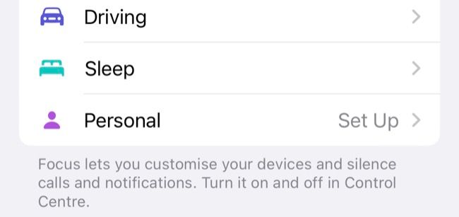 Настройка предустановленных режимов Фокус