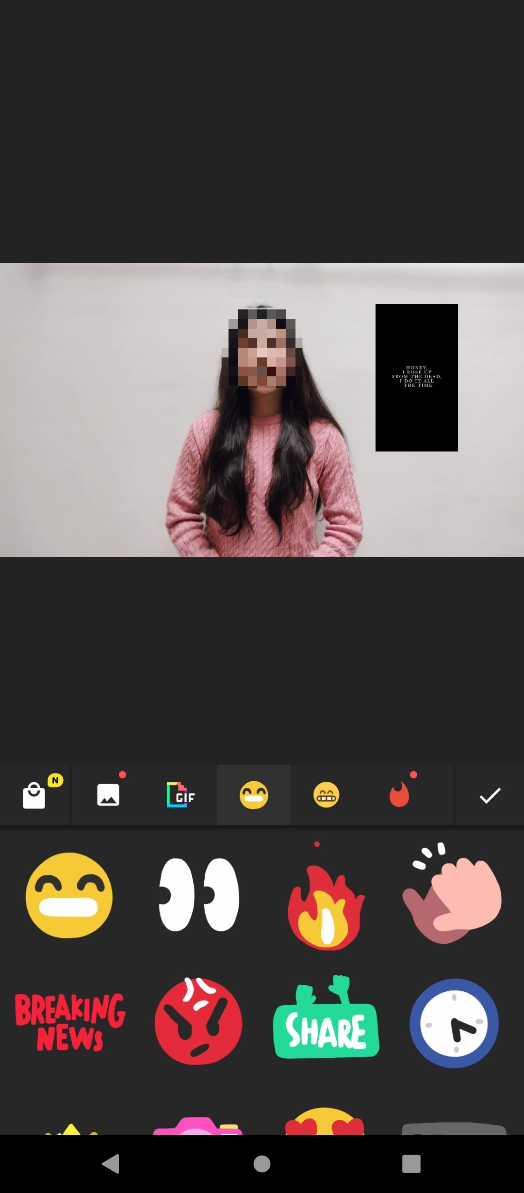 Коллекция стикеров и GIF
