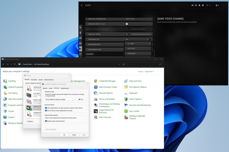 Как исправить голосовой чат в Warzone