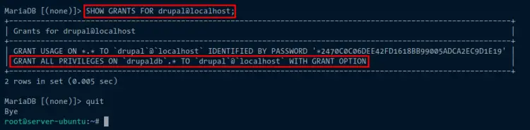 Проверка привилегий пользователя