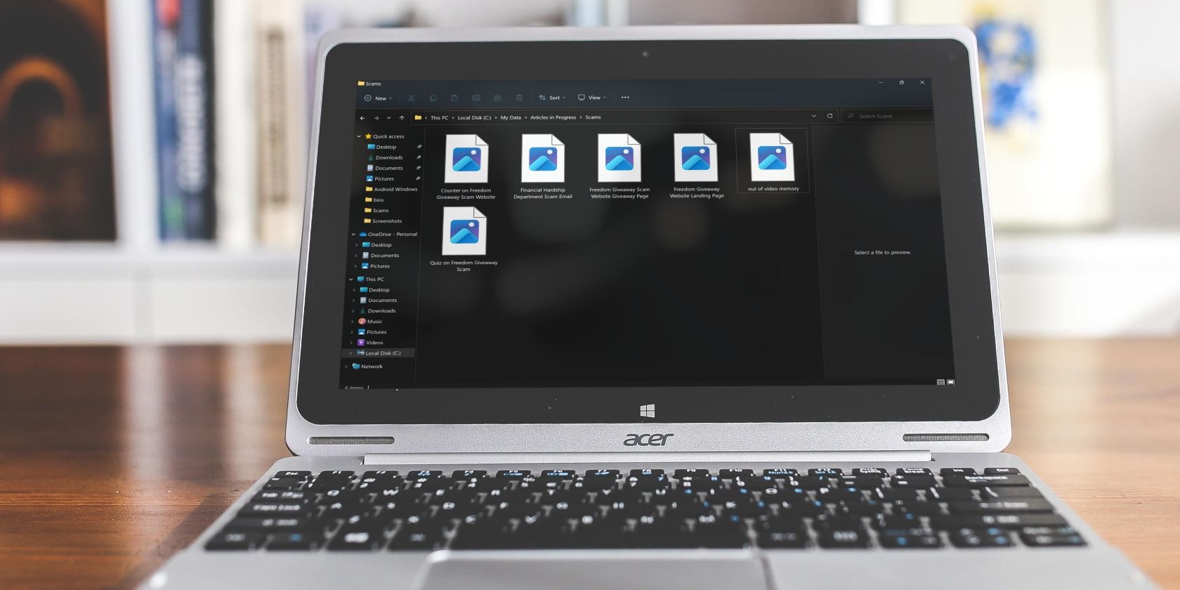 Изменить размер миниатюр в Windows