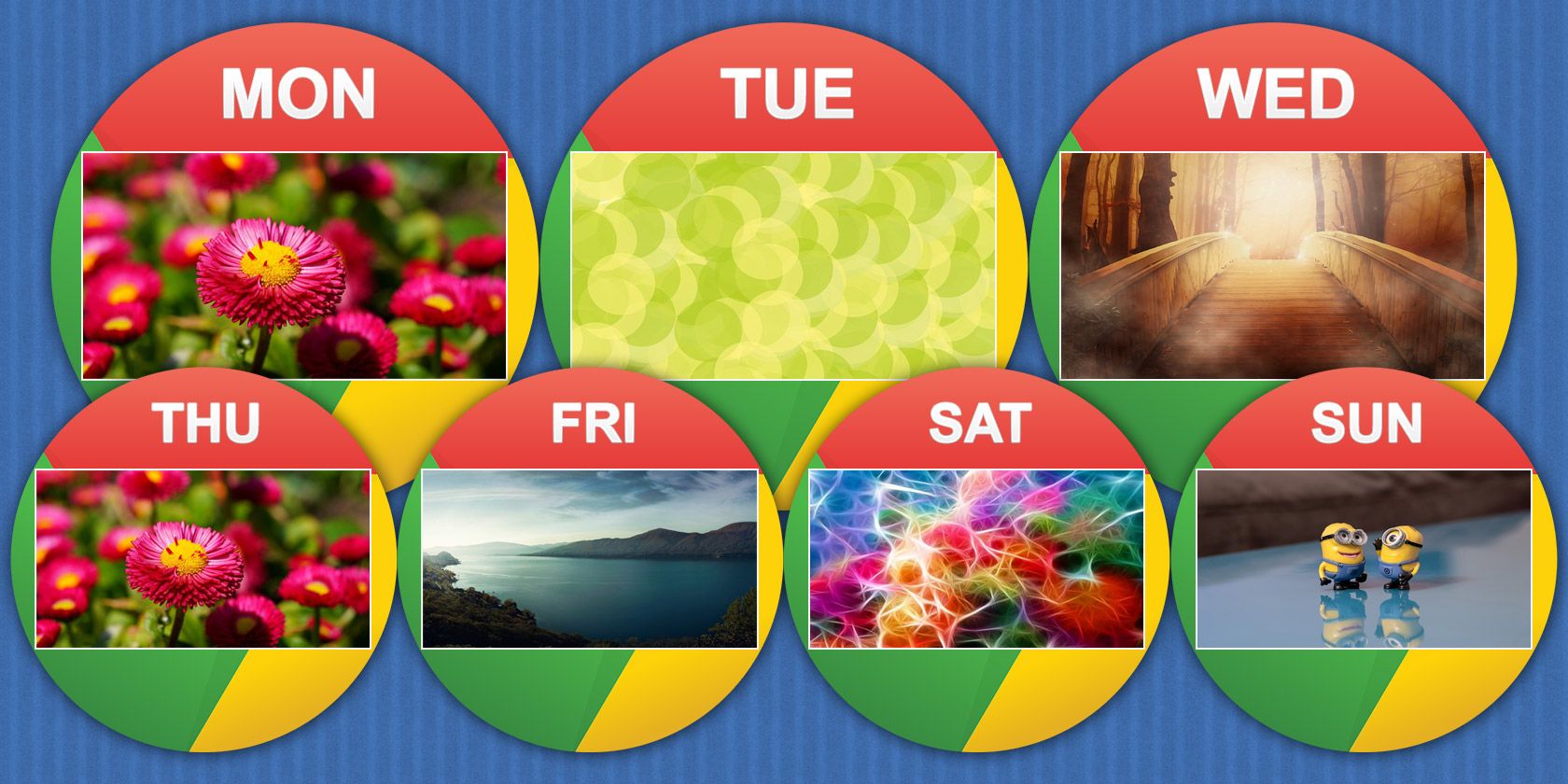 Автоматические обои Bing для Chromebook