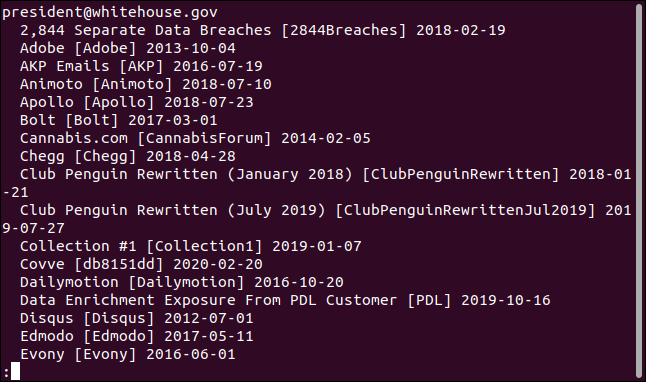 Пример вывода скрипта pwnchk.sh в терминале