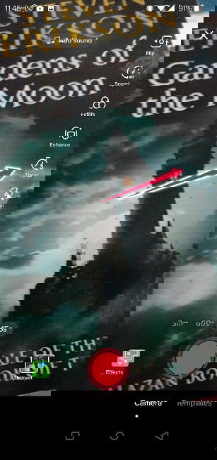 Опция таймера в TikTok