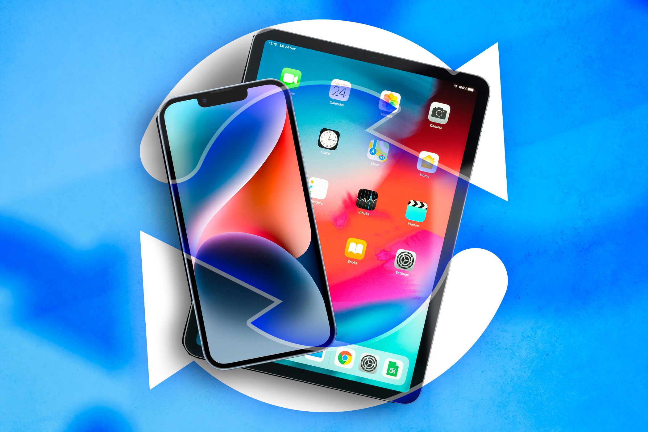 Как синхронизировать iPhone и iPad