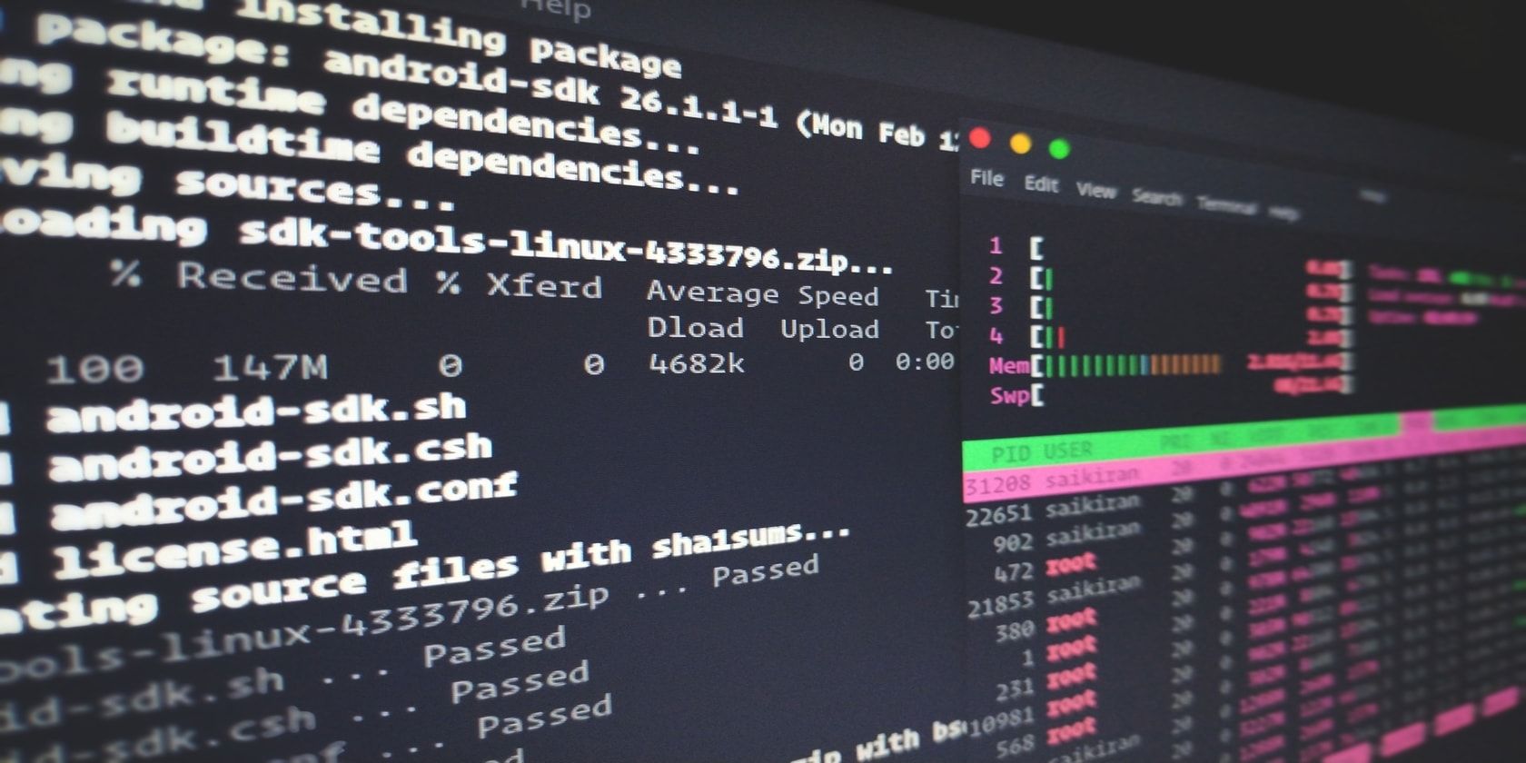 Установка и использование tmux в Linux