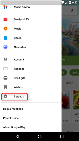 Настройка автообновлений в Play Маркете: только через Wi‑Fi