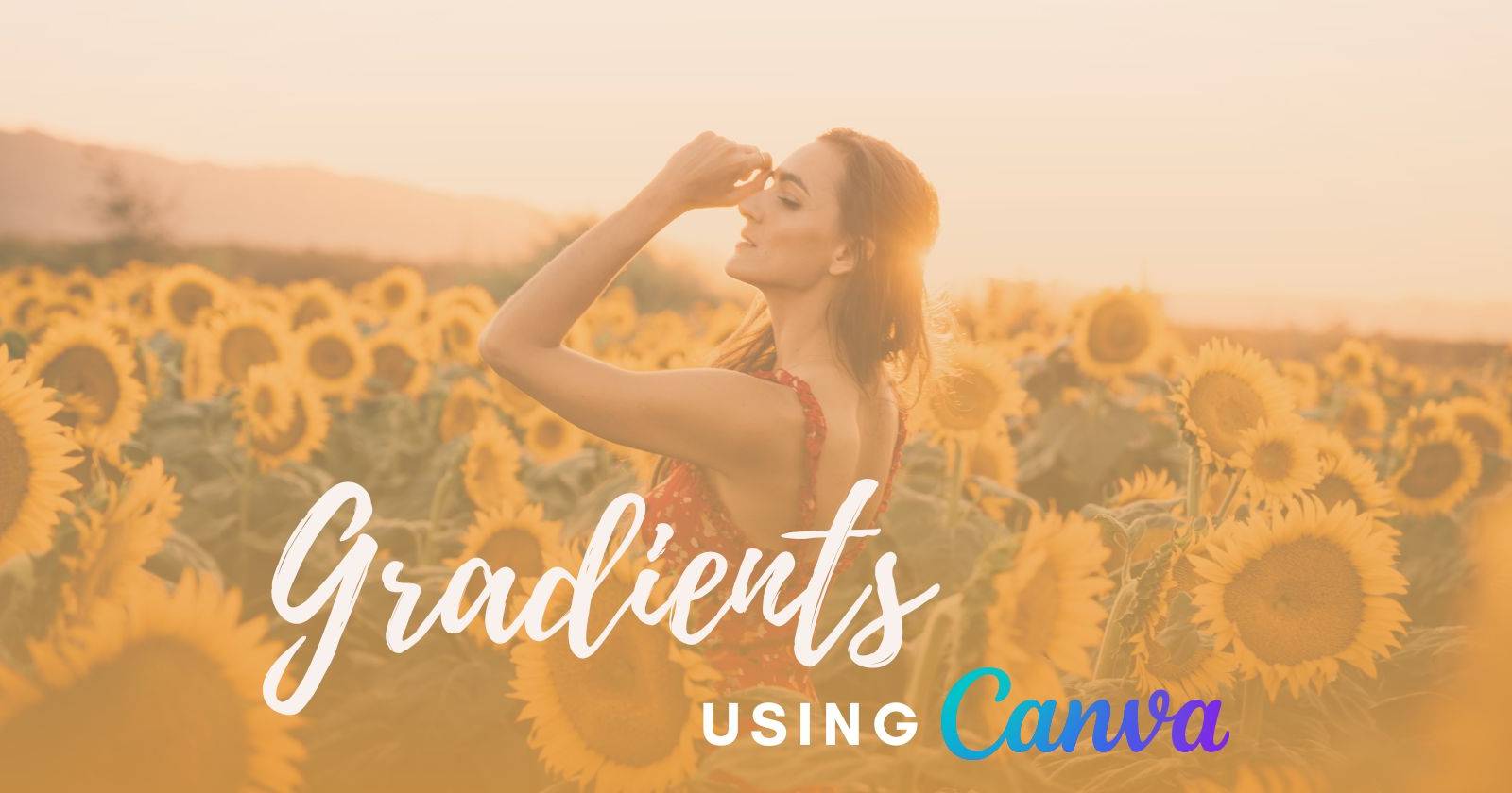 creating gradients using canva