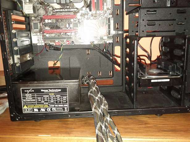 Scheda video installata nello slot PCI Express