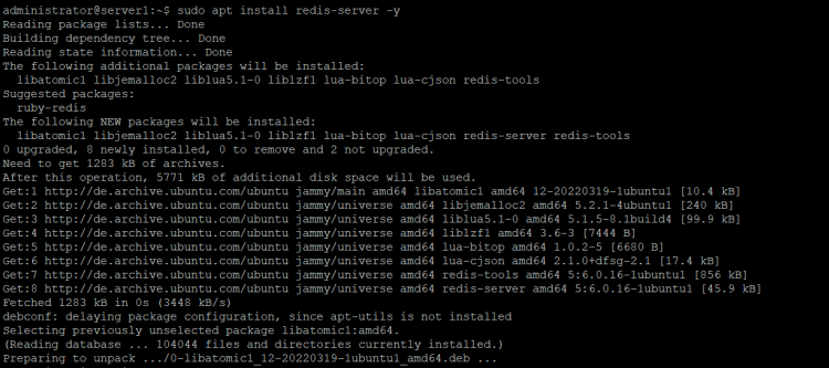 Установка Redis
