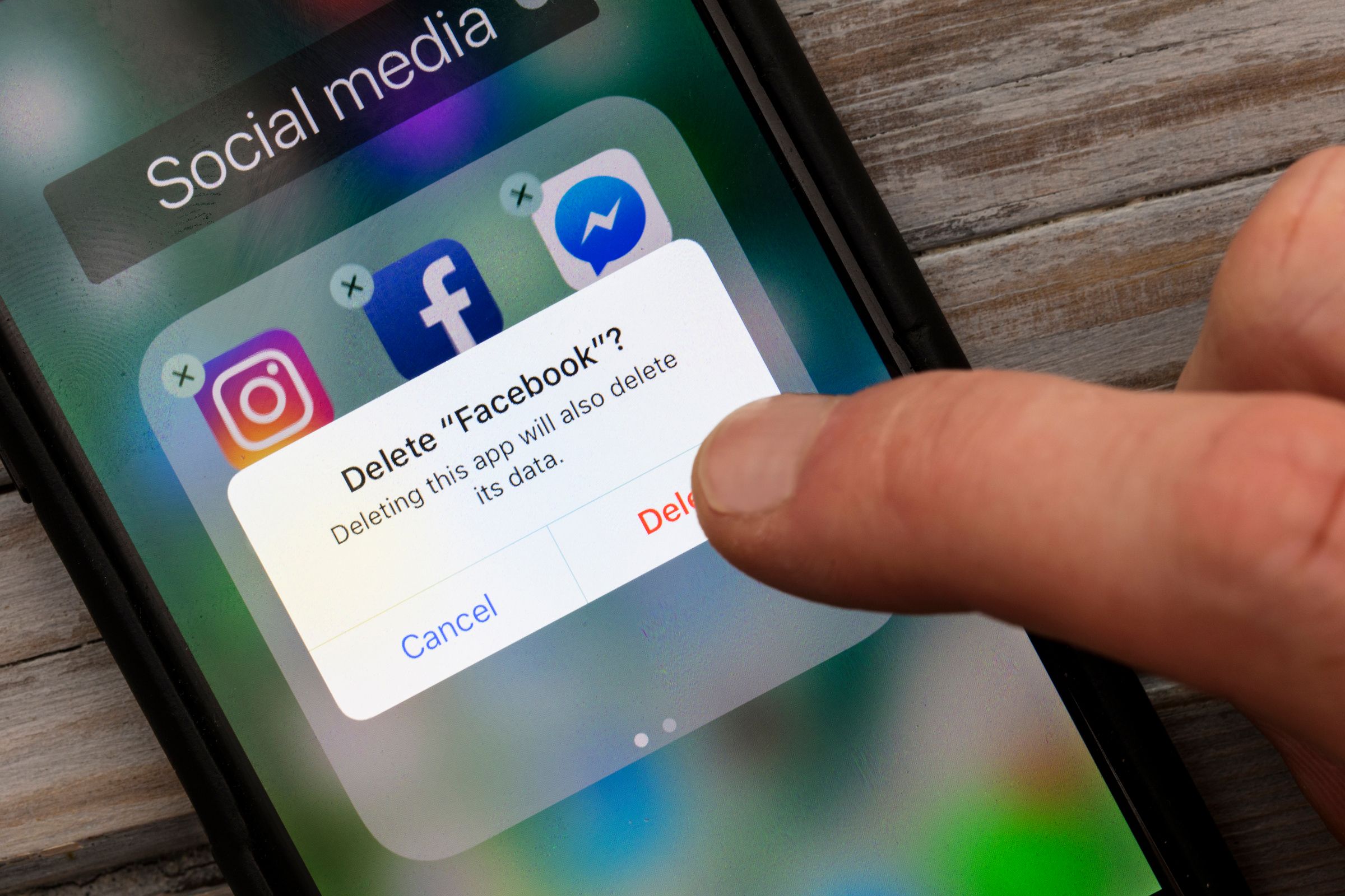 Удаление или деактивация аккаунта Facebook