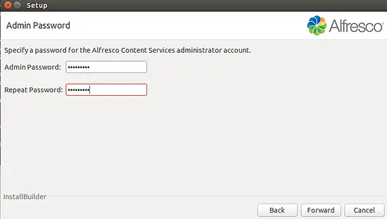 Установка пароля администратора