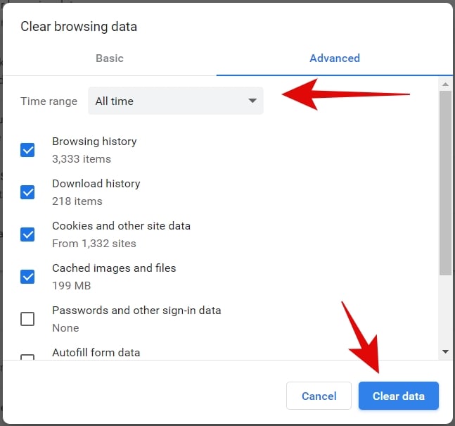 Fix ERR_INTERNET_DISCONNECTED Error 
