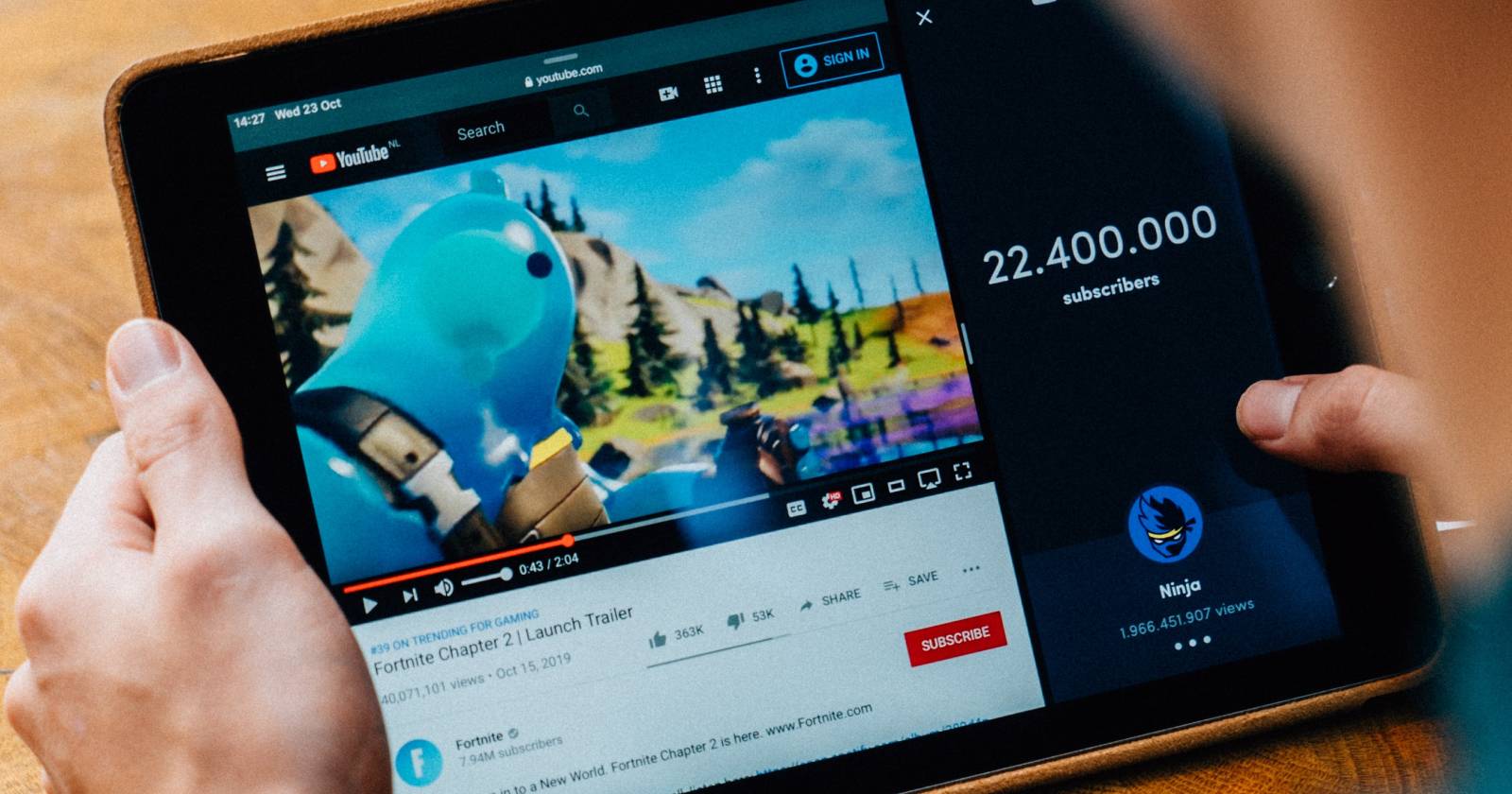 Как создать и поделиться клипом YouTube